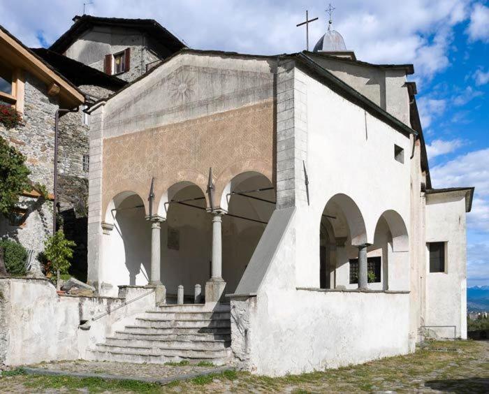Rezia Hotel Chiesa in Valmalenco Bagian luar foto